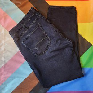 Mavi Jeans Jake Slim Fit Jeans 38x32 - Mens Performance Stretch (Deep Dark Wash)